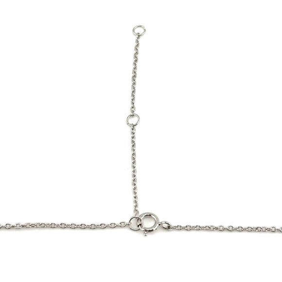 925 Solid Sterling Silver Luxury Clover Pendant Necklace - Picture 7 of 9